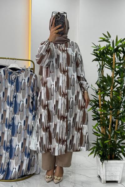 Arya Takım Kahverengi