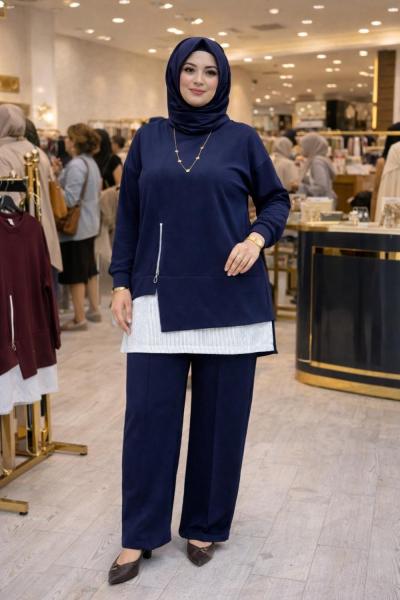 Arzu Takım Lacivert