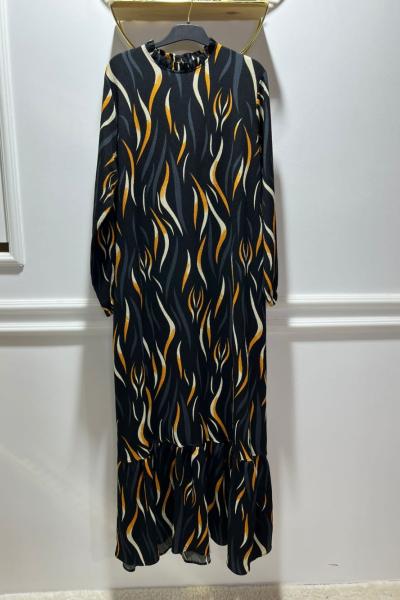 ASUMAN ELBİSE Siyah