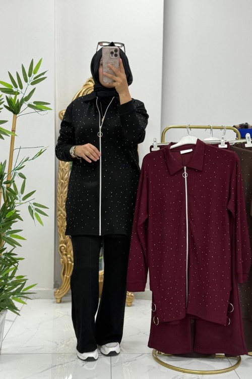 Ayla Takım Siyah