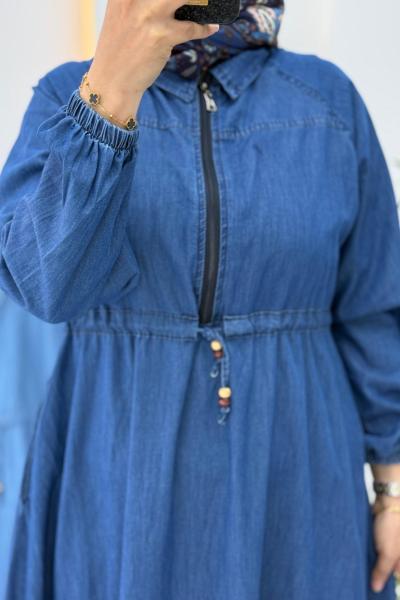 Aylin Elbise KOYU MAVİ