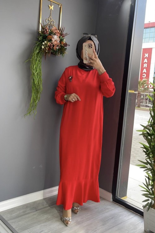 Aysun Elbise  Fuşya