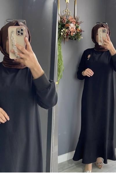 Aysun Elbise Siyah