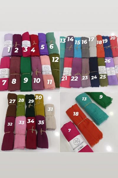 Bambu Pamuk Şal Siyah