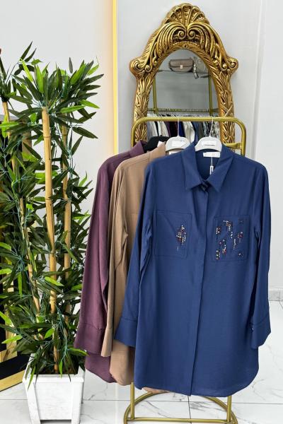 BELİNDA TUNİK Mavi