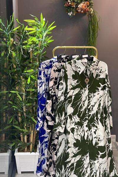 DERİN GÖMLEK  Yeşil