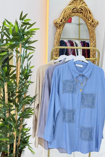 Deryalı Tunik  Mavi