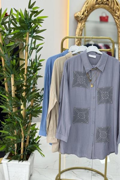 Deryalı Tunik  Antrasit