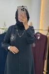 Dilanur Elbise Tunik Siyah