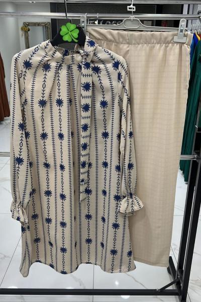 Diloş Takım  Saks Mavisi