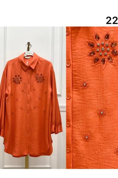 DROP TUNİK  Turuncu