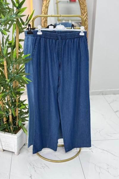 Duha Kot Pantolon KOYU MAVİ