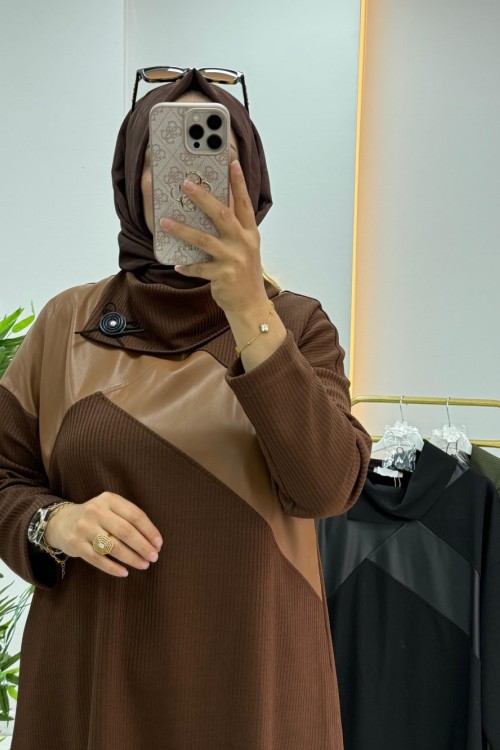 Ebru Takım Kahverengi