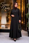 Eftalya Elbise Tunik Siyah