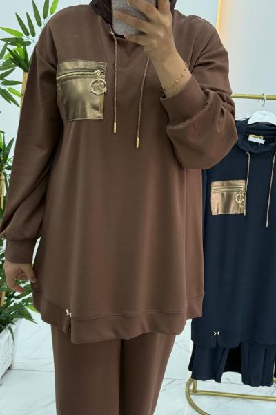 Esen Takım Kahverengi