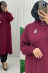 EVAY TUNİK Bordo