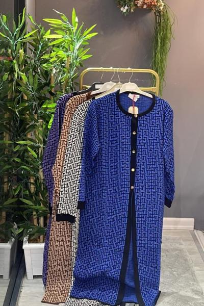 FEENDİYY HIRKA  Saks Mavisi