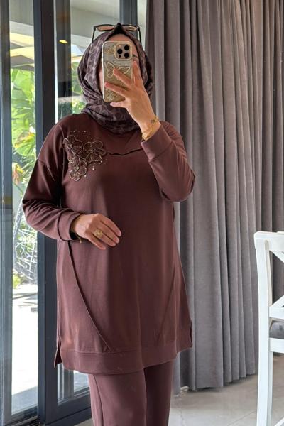 Feyza Takım  Kahverengi