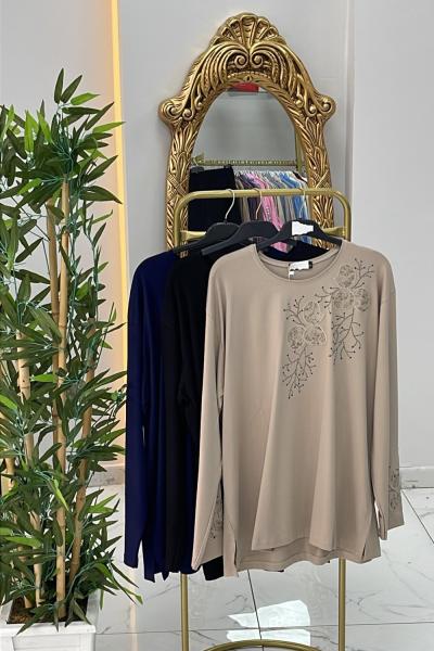 Fleur ANNE Bluzu Vizon