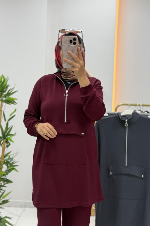 Gamze Takım  Bordo