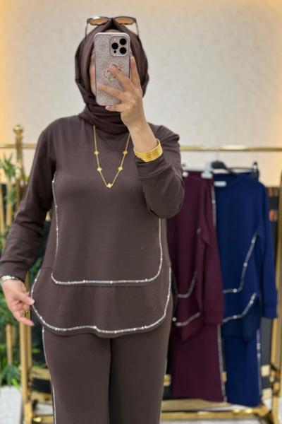 GÖZDE TAKIM Kahverengi