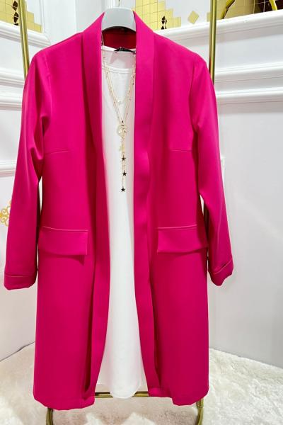 GÜNEŞ CEKET  Fuşya