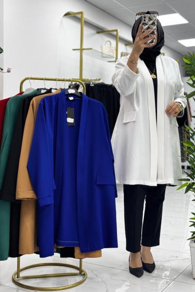 Güneş Ceket 2 Beyaz