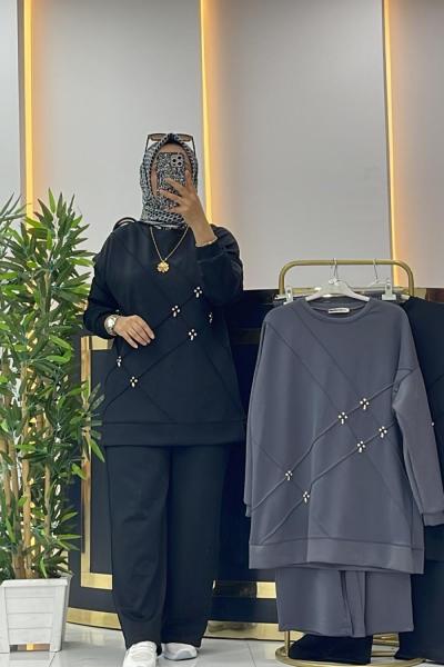 İNCİLA TAKIM  Siyah