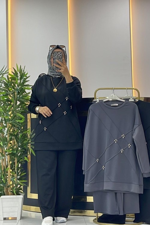 İNCİLA TAKIM  Siyah