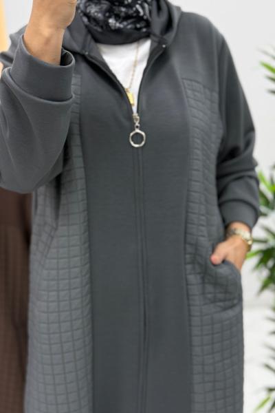 IRMAK PANTOLONLU TAKIM Gri