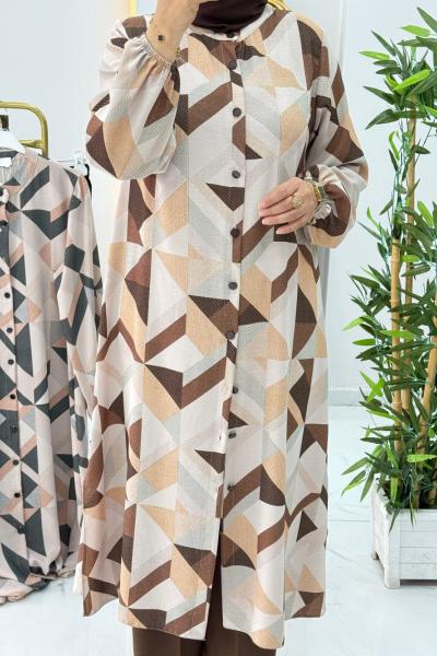 Jolie Pantolon Takım  Kahverengi