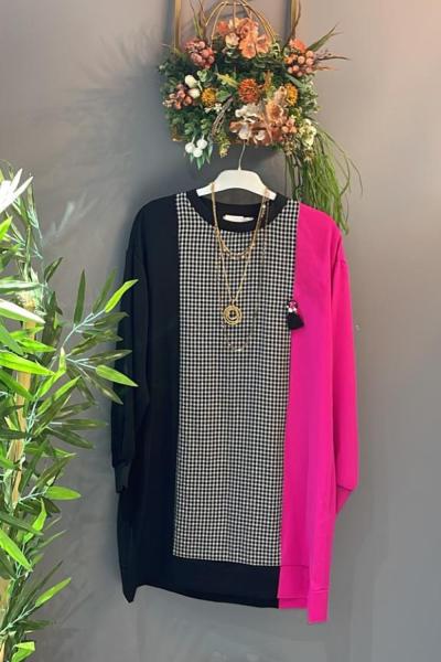 KARELİ TUNİK  Fuşya