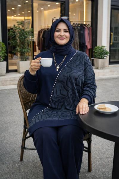 Lilyum Takım Lacivert