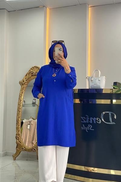 MELİKE TUNİK  Mavi