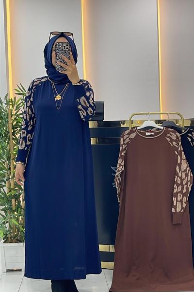 MELODİ ELBİSE  Lacivert