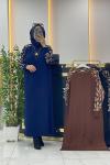 MELODİ ELBİSE  Lacivert