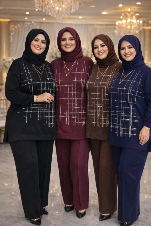 Meltem Takım Kahverengi