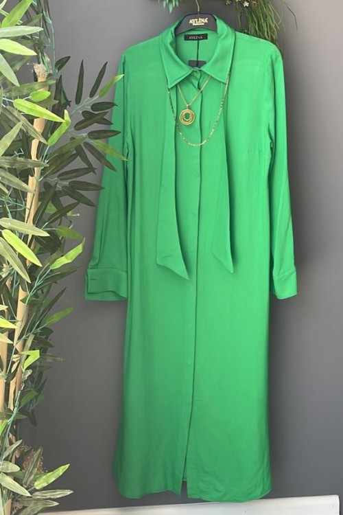 Menekşe Tunik  Mint Yeşili