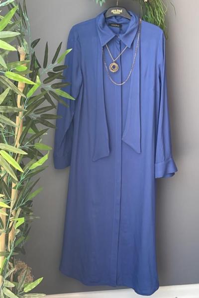 Menekşe Tunik  Mavi