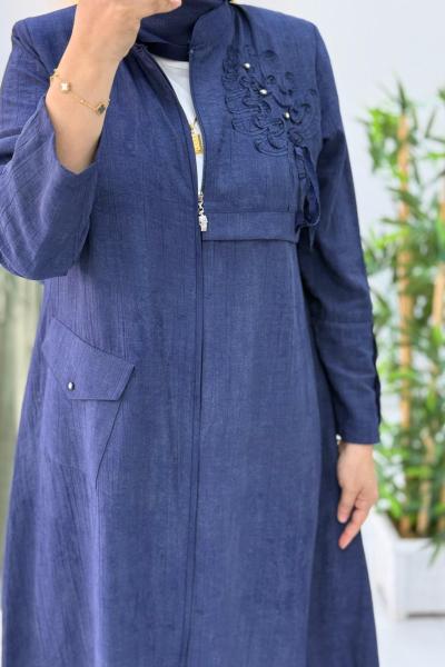 MENESSA KAP Lacivert