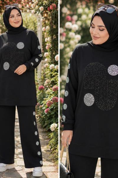 Meral Takım Siyah
