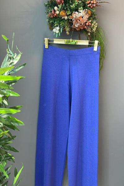 Merserize Pantolon  Gri Lila