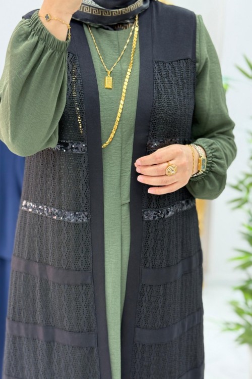 Mila Yelek Siyah