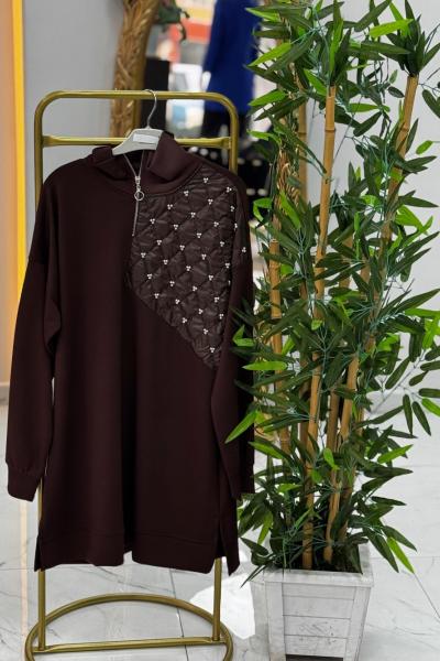 Mine Tunik  Kahverengi