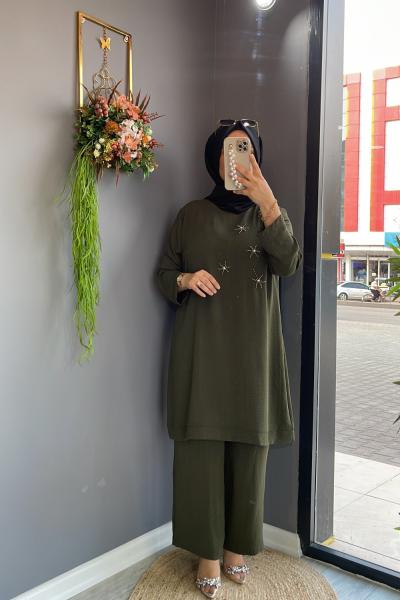 Müyesser İkili Takım  Haki