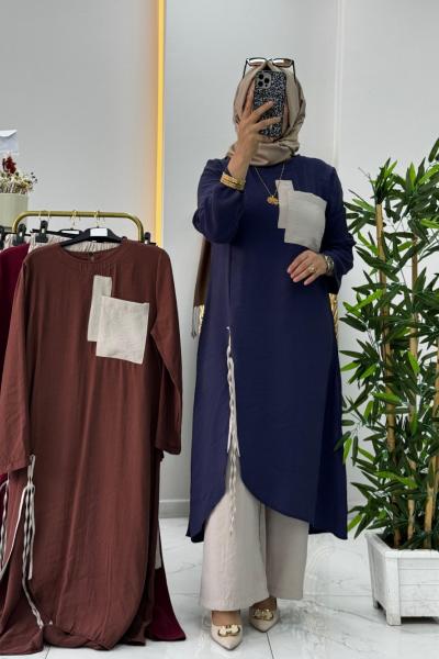 Nazar Pantolon Takım Lacivert