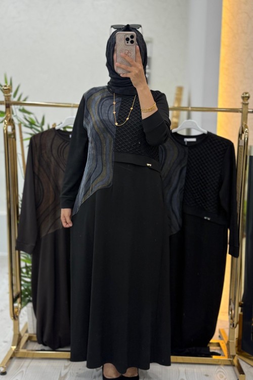 Nurhan Elbise Siyah