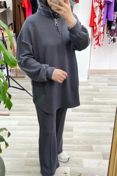 OYSHO EŞOFTMAN TAKIM Antrasit