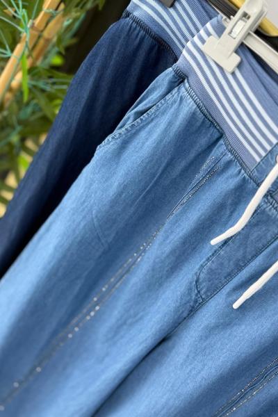 Peri Kot Pantolon  Açık Mavi