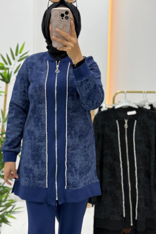 Şahika Takım Lacivert